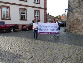Maria 2.0: Demonstration in Fulda (Foto: Karl-Franz Thiede)